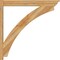 Ekena Millwork Thorton Rough Sawn Traditional Outlooker, Western Red Cedar, 6"W x 42"D x 42"H OUT06X42X42THR01RWR - alternate 2
